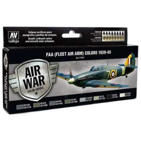 VALLEJO Model Air RAF & FAA Fleet Air Arm 1939-45 8 Colour
