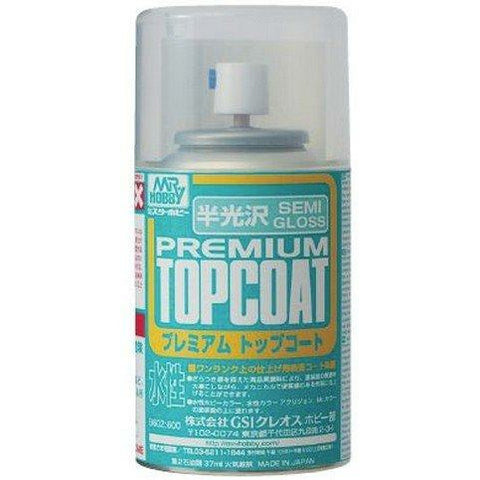 MR HOBBY Mr Premium Topcoat Semi-Gloss Spray