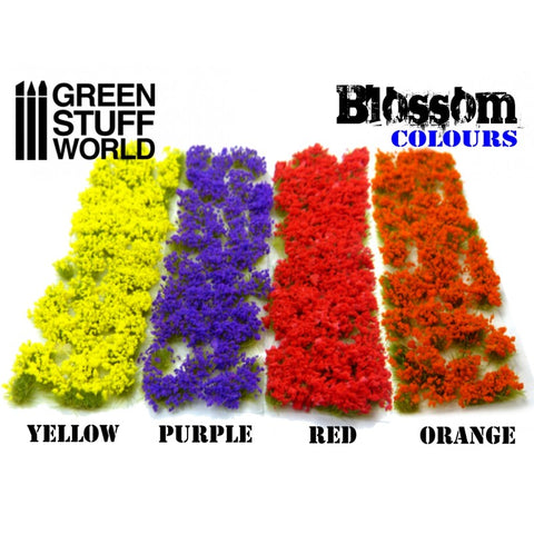 Image of GREEN STUFF WORLD Blossom Tufts - 6mm Self-Adhesive - Orang