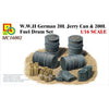 Classy 16002 1/16 W.W.II German 20L Jerry Can & 200L Fuel D