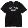 BLOCKHEAD MOTORS Text Logo T-Shirt Black - M
