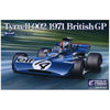 EBBRO 1/20 Tyrrell 002 British GP 1971 (EBR-20008)