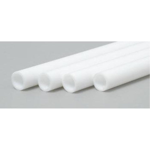 Image of EVERGREEN 227 35cm White Plastic Tube .219 (3)