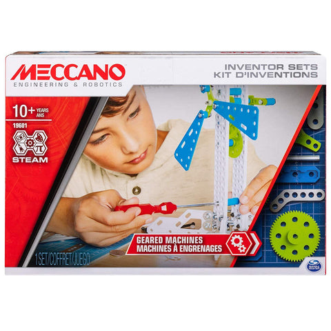 MECCANO Inventor Sets - Set 3 Geared Machines