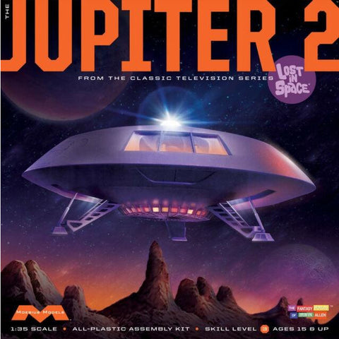 MOEBIUS 1/35 Lost in Space - Jupiter 2 Plastic Kit Movie
