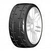 GRP TYRES 1/8 GT with Hard White Rims Revo S3 Soft Compound