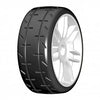 GRP TYRES 1/8 GT with Hard White Rims Revo S4 Soft-Medium C