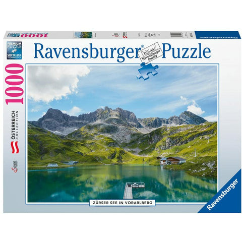 RAVENSBURGER Zeurser See in Vorarlberg Puzzle 1000pce