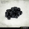 KROMLECH Battle Dice 25x Black 12mm