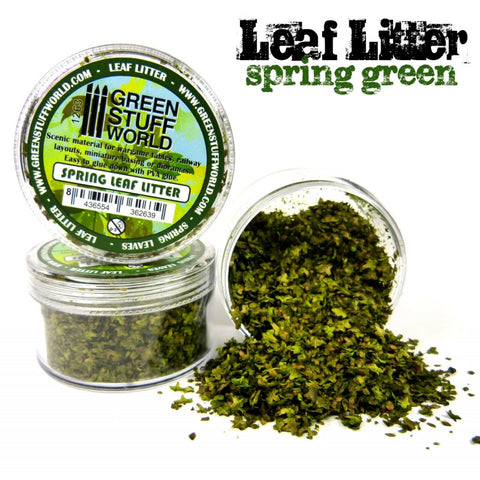 Image of GREEN STUFF WORLD Leaf Litter - Green Spring