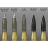 HWS 1/56 German 88mm KwK 43 Shell Set