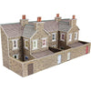 METCALFE Low Relief Terraced House Backs Stone N Scale