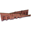 METCALFE Tapered Retaining Wall Brick HO Scale
