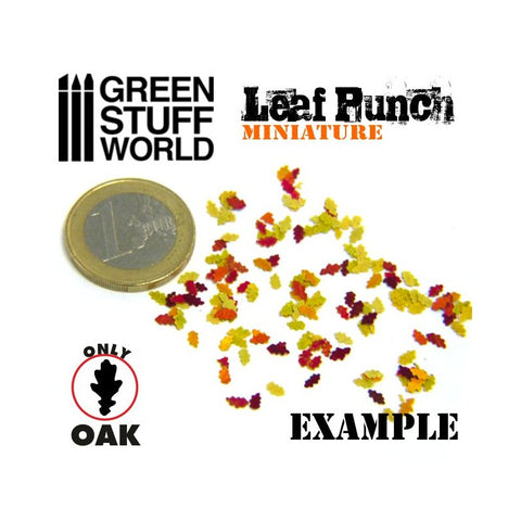 GREEN STUFF WORLD Miniature Leaf Punch - Orange