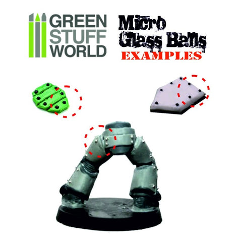 Image of GREEN STUFF WORLD Mixed Micro Glass Balls (0.5 - 1.5mm)