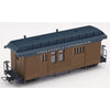 MINITRAINS OO9 F&C Baggage Coach - Brown (w/Lettering)