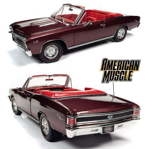 AUTO WORLD American Muscle 1/18 1967 Chevelle SS396 Convertible MCACN