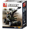 SLUBAN Army Artillery 95pcs