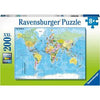RAVENSBURGER Map of the World 200pce