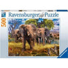 RAVENSBURGER Elephant Family 500pce