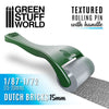 GREEN STUFF WORLD Rolling Pin with Handle - Dutch Bricks 15