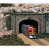 WOODLAND SCENICS HO Tunnel Portal Cut Stone Double 1ea