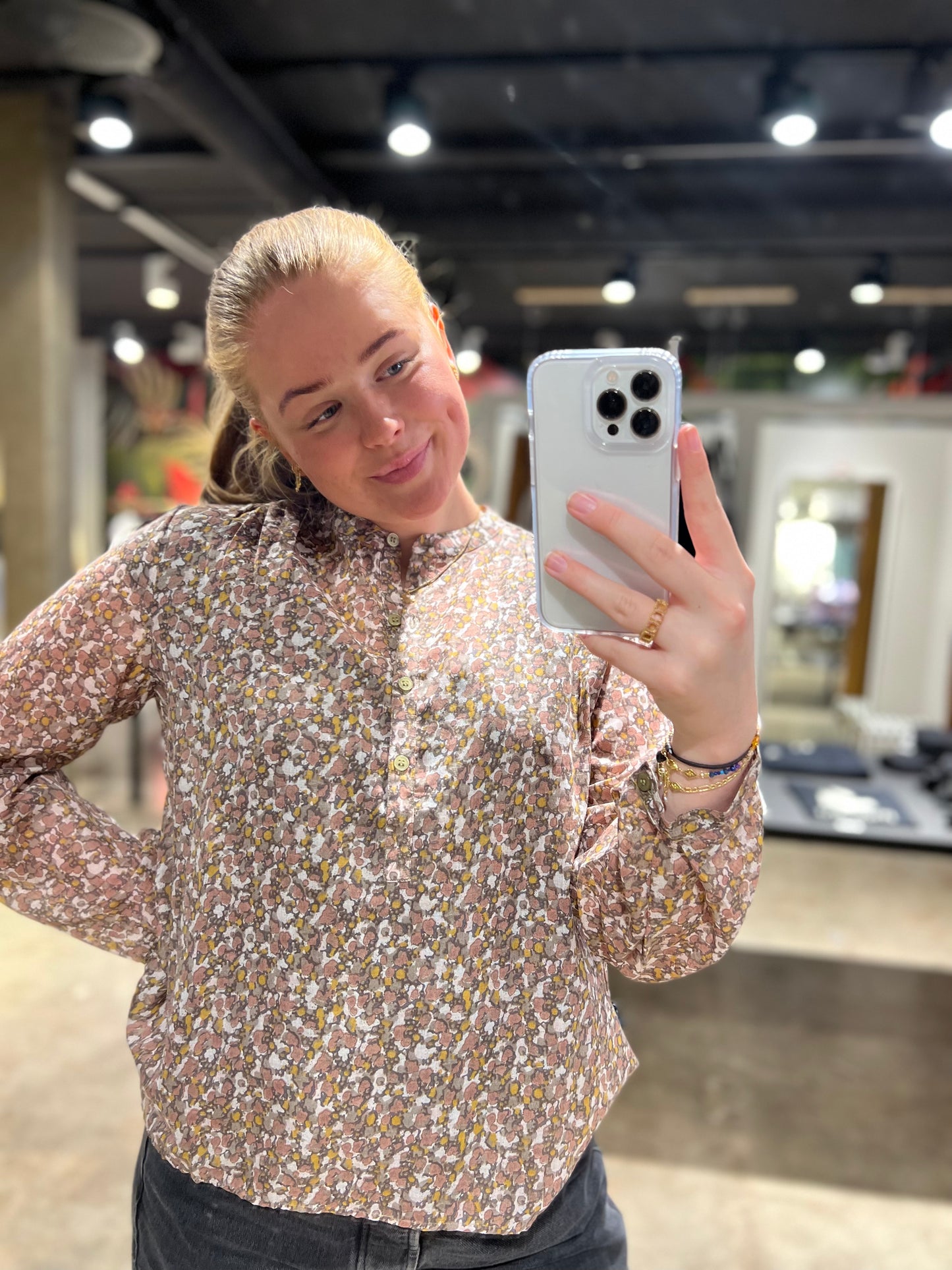 Maria Top Khaki