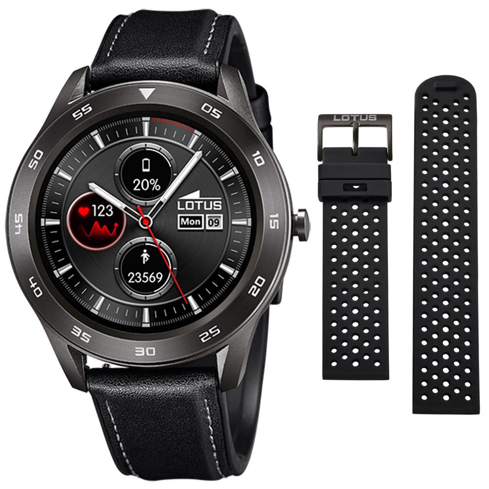 Lotus Smartwatch Smartime Hombre Correa Negra 50012/3 Royfe Joyerías