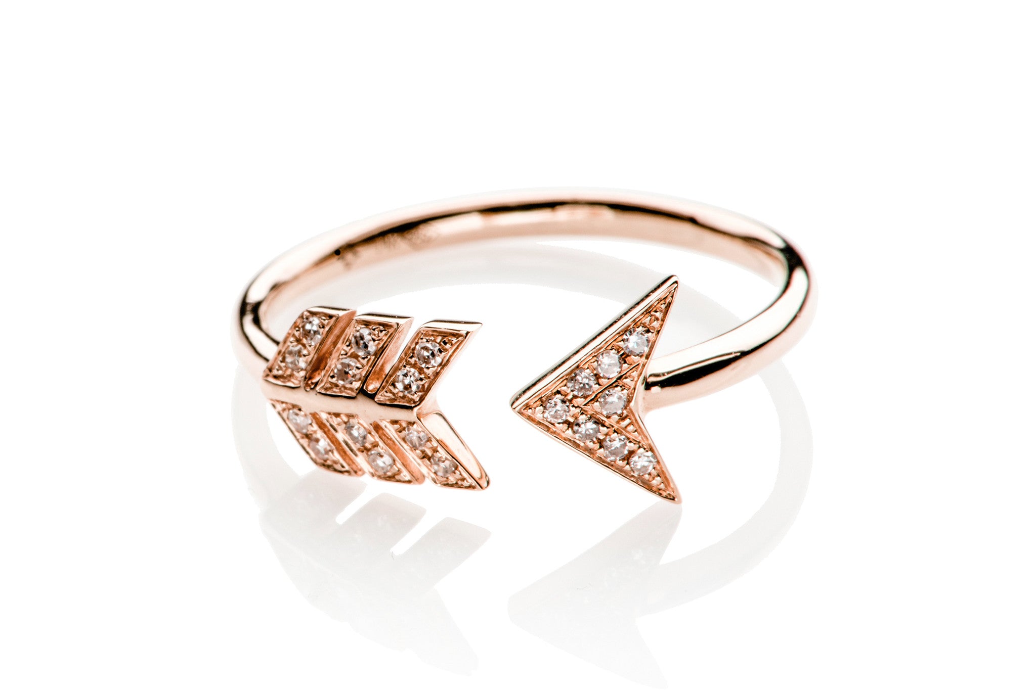 Diamond Arrow Ring | EF Collection