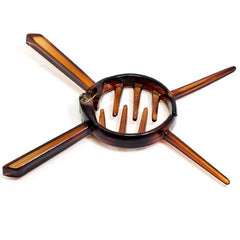 Ponytail Clincher Sticks Style in Tortoise Shell