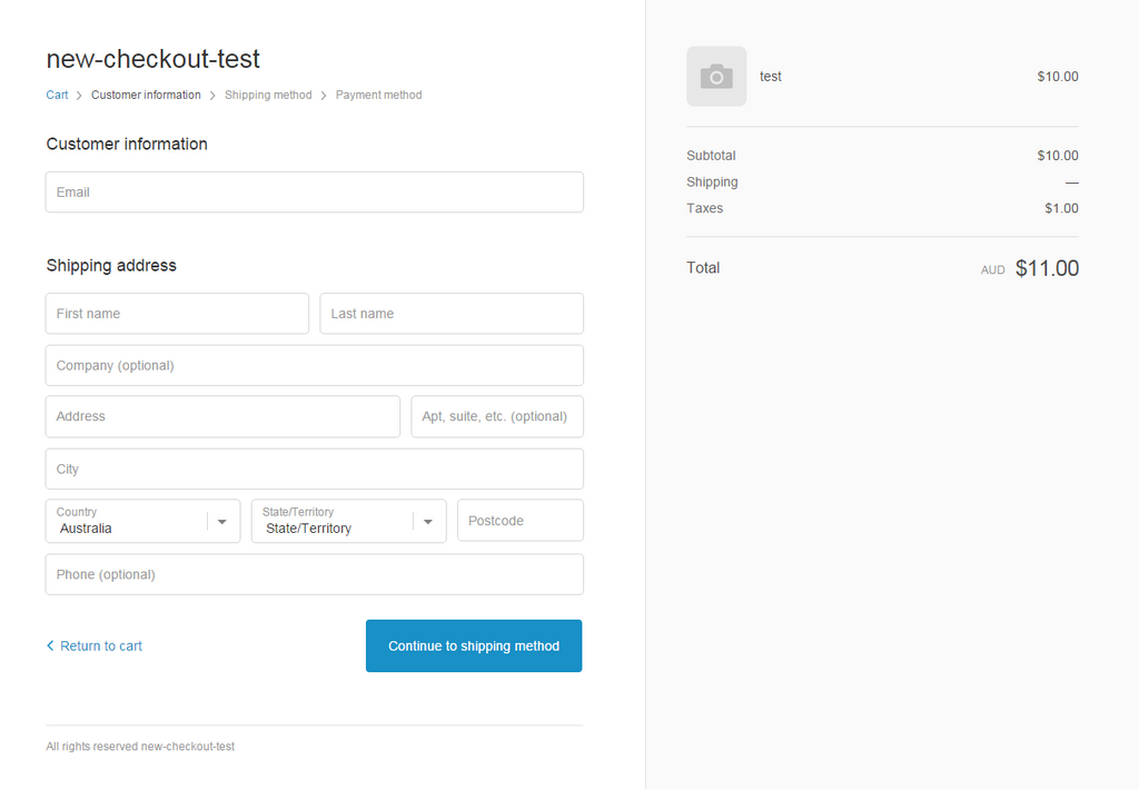 freakdesign tests the new shopify checkout