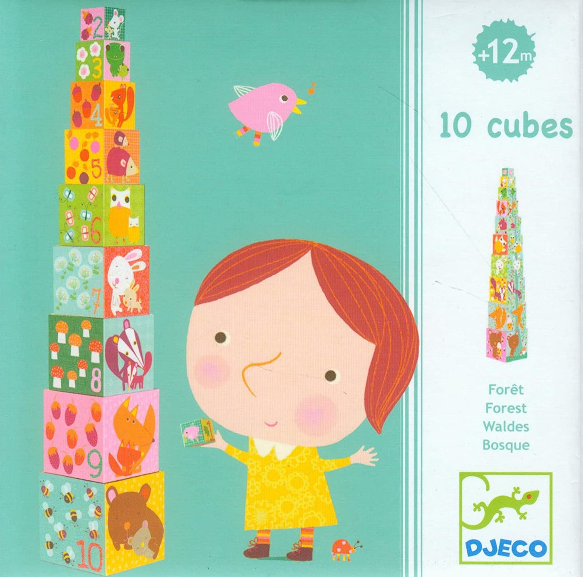 djeco 10 cubes