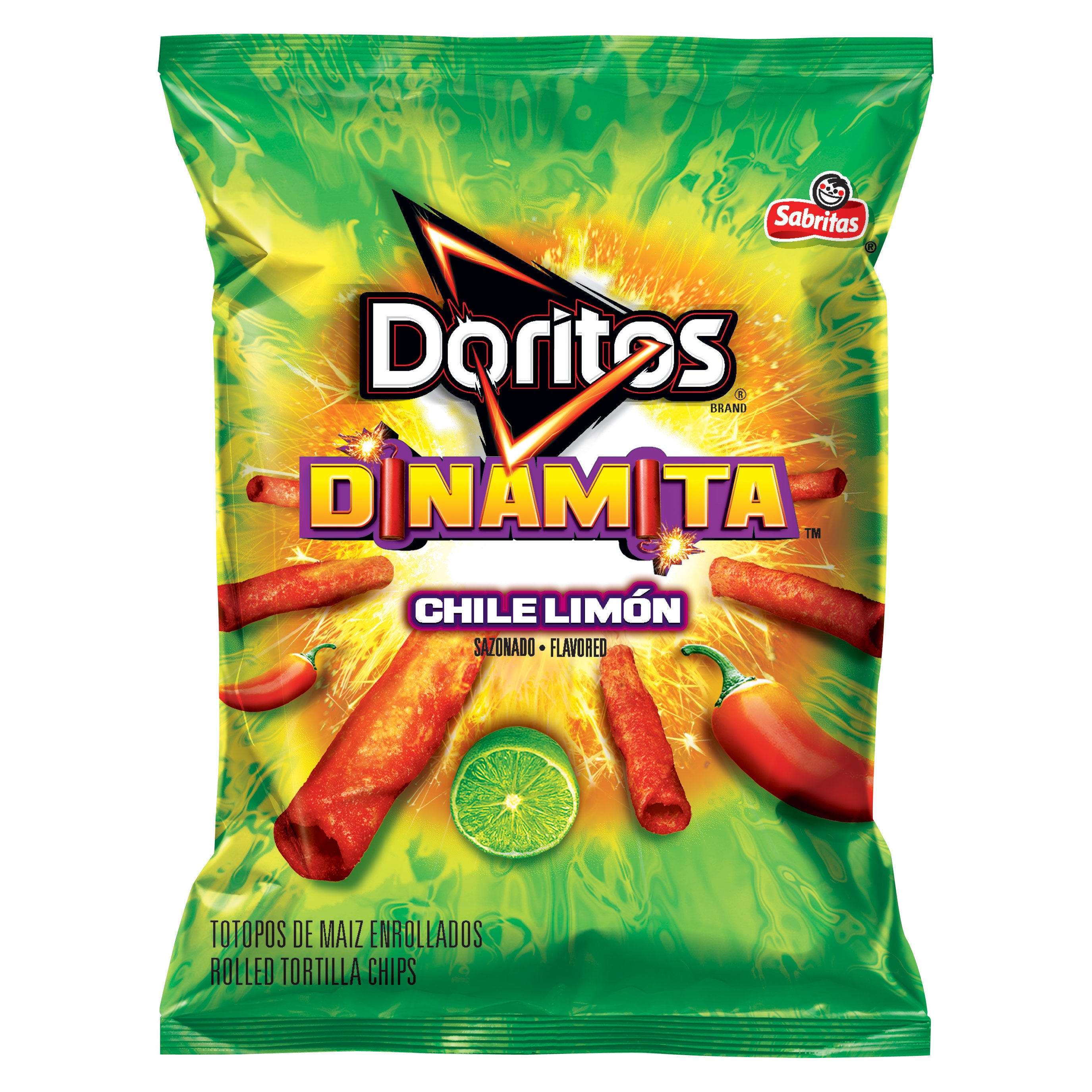 Doritos Dinamita Chile Limon Flavored 