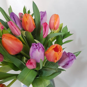 Arreglo de Tulipanes Multicolor x 20