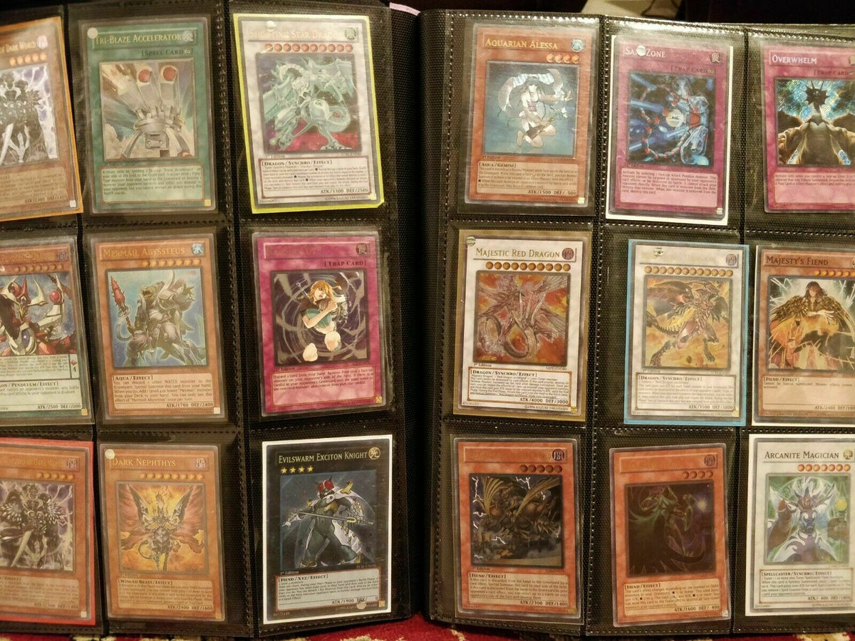 YuGiOh 100 Card Mixed Lot Commons Rares Holographics