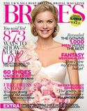 Brides Magazine Sept Oct 12 Cover - London Macaroons Uk Wedding Favours Delivery
