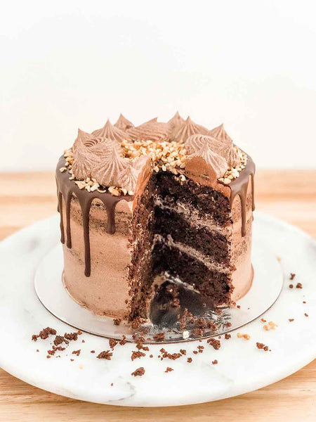 Keto Chocolate Drip Cake Recipe
