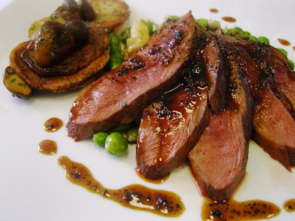 Duck Breast, Ceps Sauce