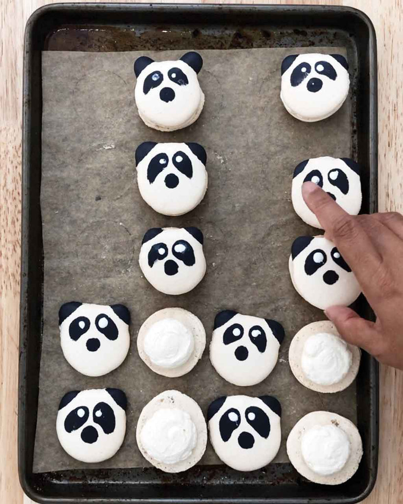 Panda Macarons Recipe - Filling