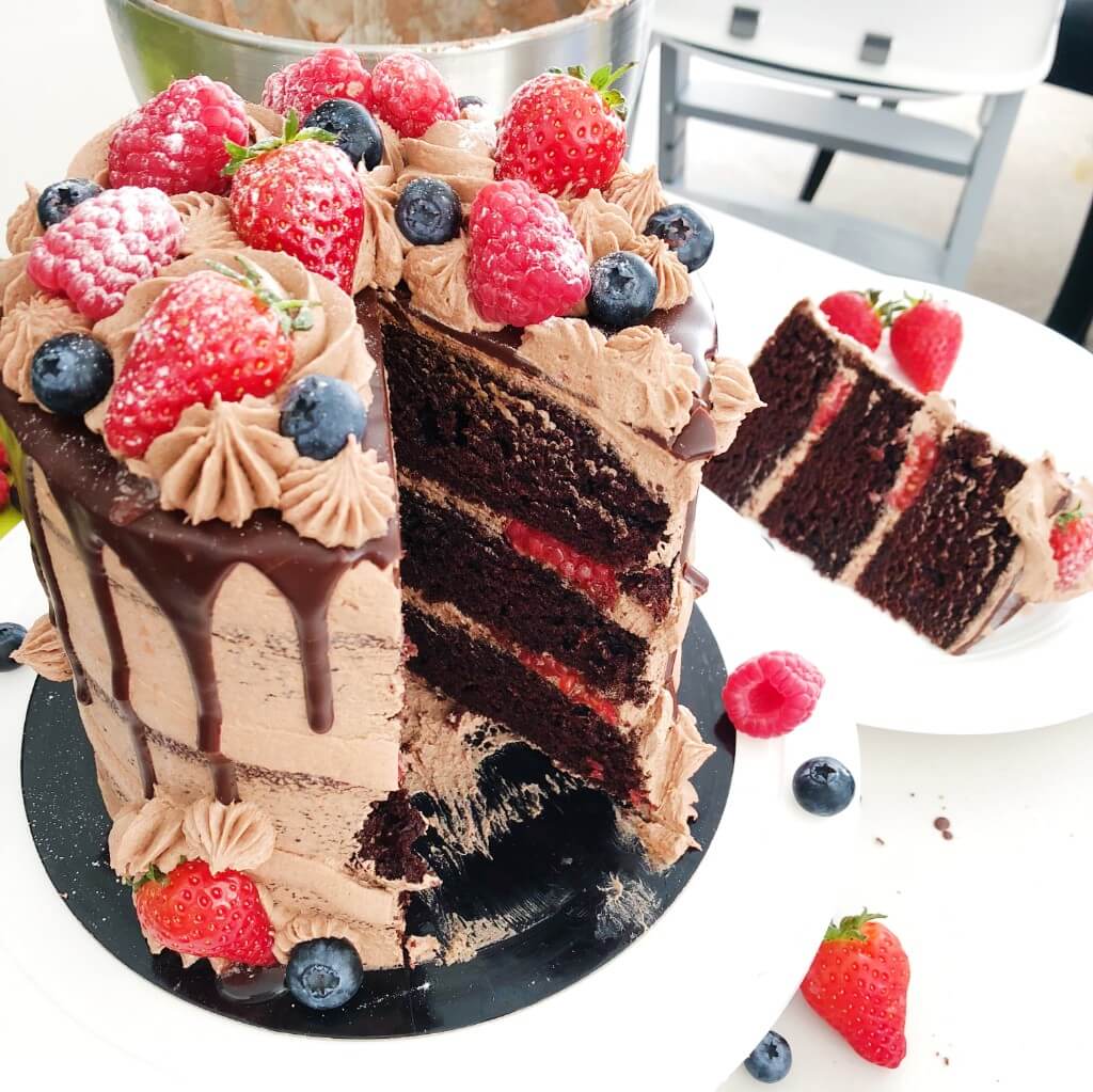Perfect Vegan Chocolate Drip Cake Recipe 04