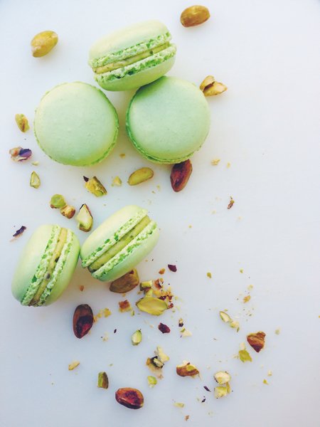 Pistachio French Macaroon (Macaron) Recipe