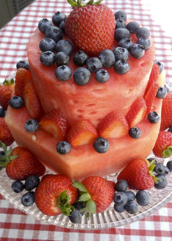 Watermelon Birthday Cake