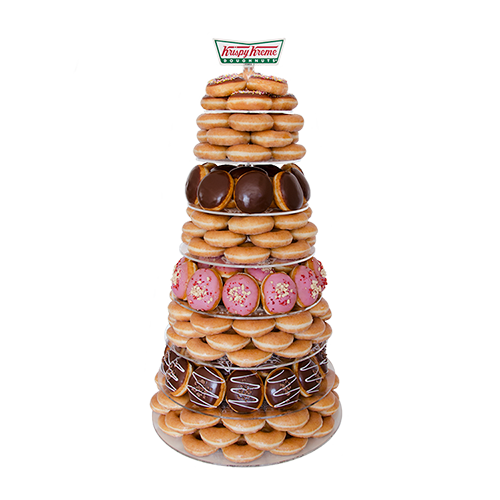 Krispy Kreme Doughnut Wedding Tower
