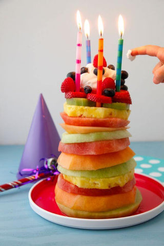 Fruit Birthday Cake