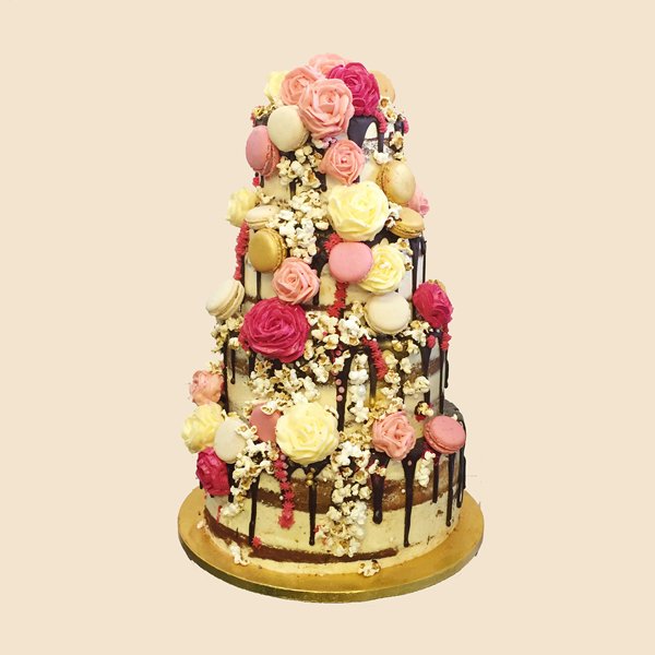 Naked Wedding Cake London