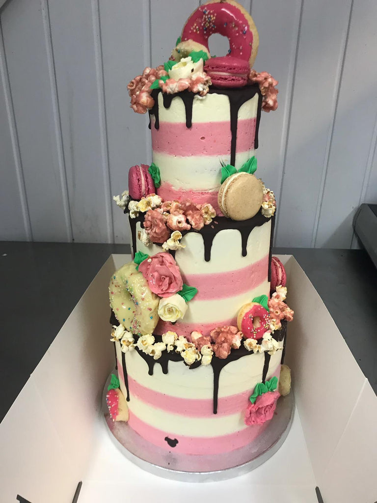 tiered cake for event
