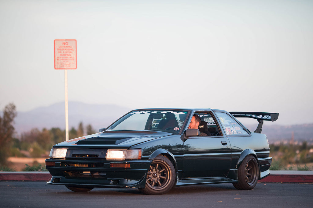 blacktop 20v 4ag swapped ae86 levin