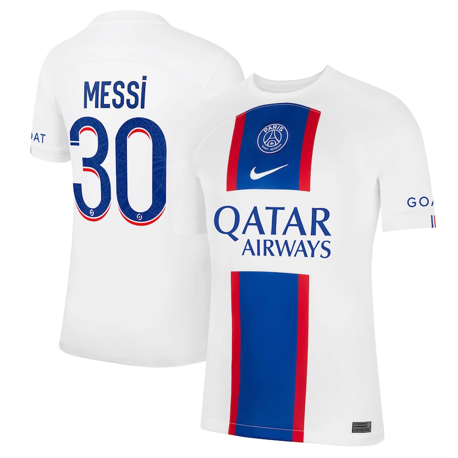 Nike Messi #30 Saint-Germain Third Jersey 22/23 Strictly Soccer Shoppe
