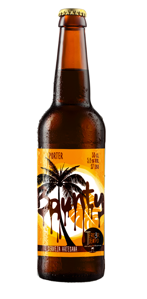 Bounty, pack 6 botellas de 33 cl - Cerveza Tercer Tiempo