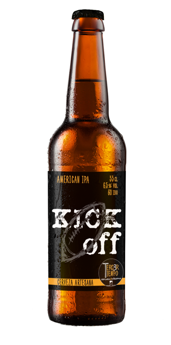 Kick Off, pack 12 botellas de 33 cl - Cerveza Tercer Tiempo